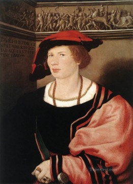 ハンス・ホルバイン一世 Painting - ベネディクト・フォン・ヘルテンシュタインの肖像 ルネサンス ハンス・ホルバイン二世